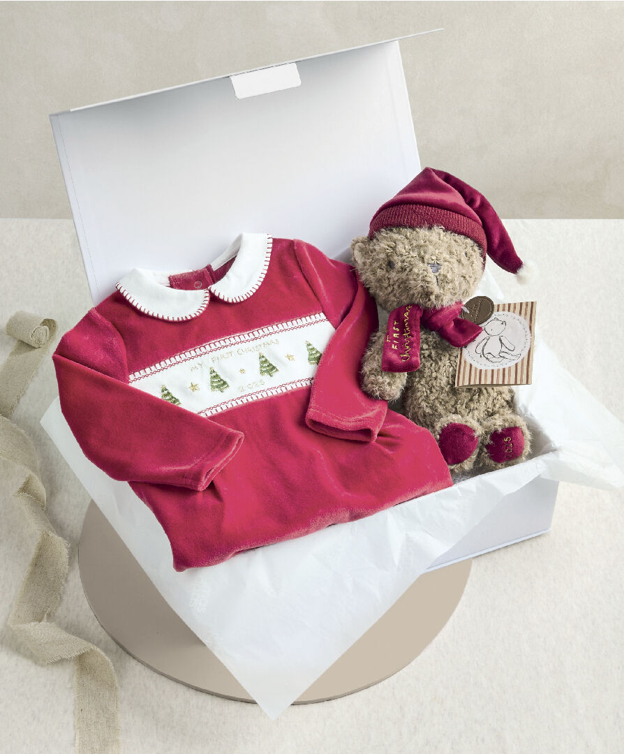 Bear Toy & Red All in One - 2 Piece Christmas Gift Set image number 1